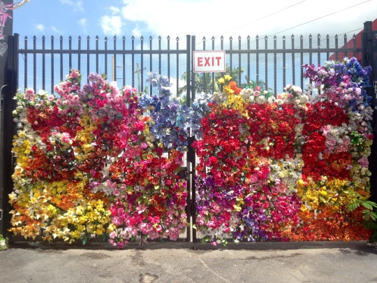 Flower Gate @ Wynwood Walls